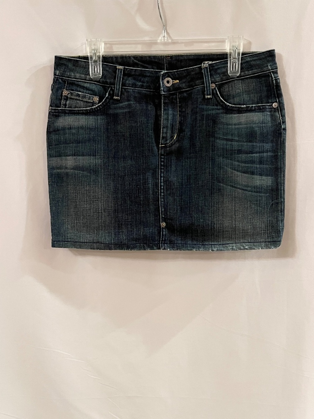 Chip & Pepper La Lab Denim Mini Skirt Size 29